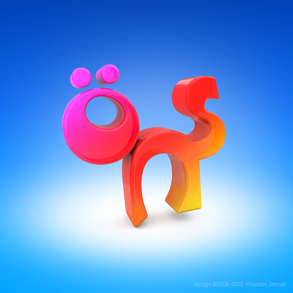 mujblok kočička - 3D - ©2022 Vitezslav Jancak